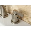 Kingston Brass KB8918NDL NuvoFusion Widespread Bathroom Faucet, Brushed Nickel KB8918NDL